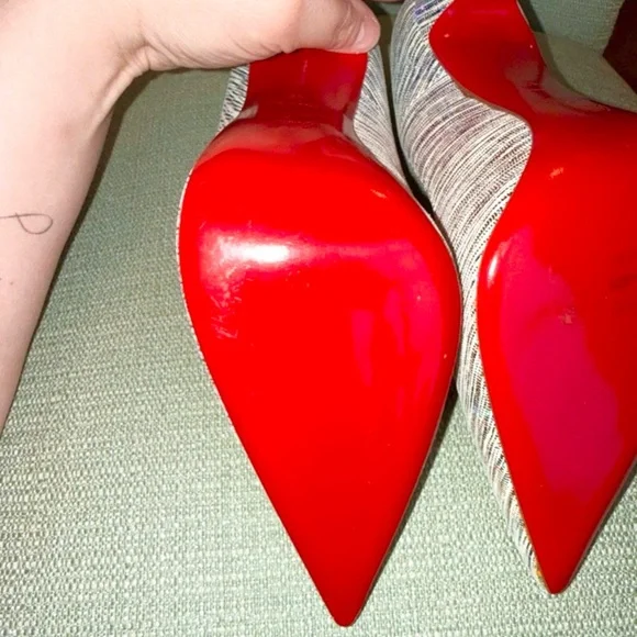 Christian Louboutin So Kate 120 Unicorn suede leather Pumps. EU 42. - Picture 9 of 16